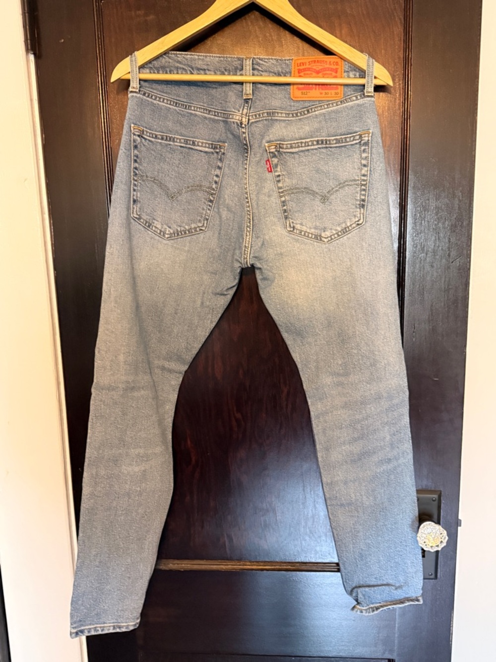 Levi's 512 Light Wash Slim Straight Men's Jeans